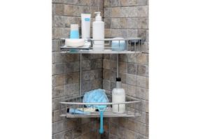 Étagère d'angle 2 niveaux PALOMA